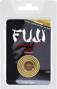 Fuji Laminated Regular Leather Medium 14mm Pool Cue Tip - BilliardCuesOnline | Singapore pool, snooker and billiard retailer