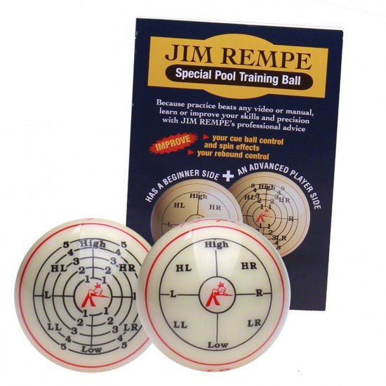 Jim Rempe Aramith Training Cue Ball - BilliardCuesOnline | Singapore pool, snooker and billiard retail and wholesaler